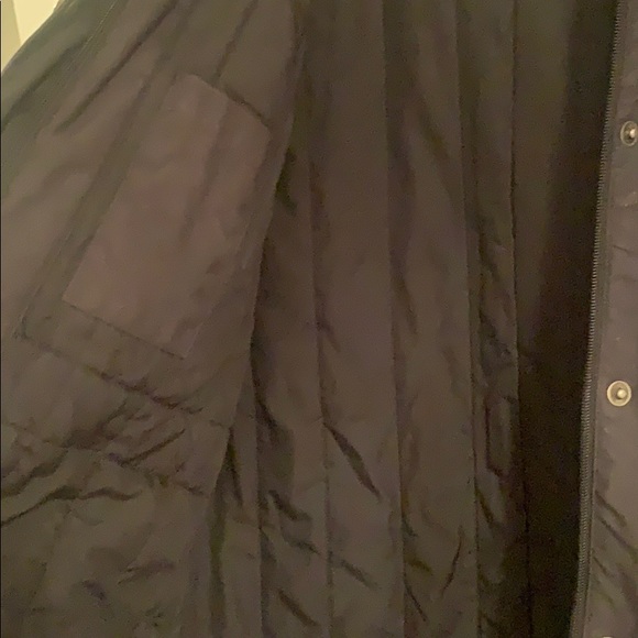 Adidas long navy blue winter coat - Picture 6 of 6